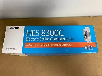 ASSA ABLOY HES 8300C-12/24D-630 Electric Strike Complete PAC. • $99