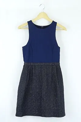 $27.50 • Buy Forever New Navy Sleeveless Dress 8 By Reluv Clothing