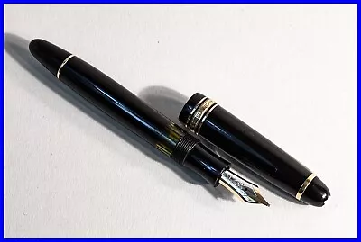 Celluloid 146 Montblanc Masterpiece Fountain Pen KOB Nib 14C Super Flex To OBBB • $1149