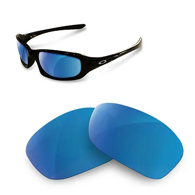Polarized Replacement Lenses For Oakley Fives 4.0 Blue Mirror Color • $37