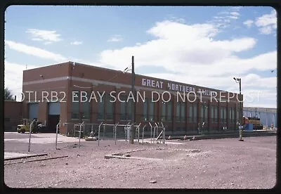 Zm15 Bnsf Great Northern Gn Shops Great Falls Mt Montana Original Slide • $4.25