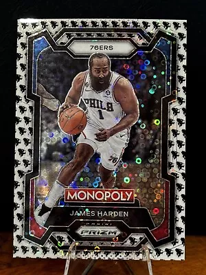 James Harden #61 2023-24 Monopoly Prizm -Running Mr. Monopoly  • $8