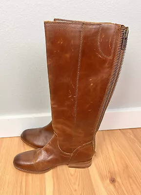 Fry Boots! Frye And Co. Women Jolie Back Zip Fashion Boots 3470691 Size 6 • $74.98