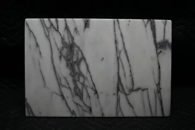 Vintage White And Gray Marble 18  X 12  Pastry/Cutting/Serving Board • $25