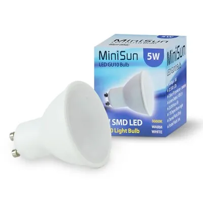 £9.99 • Buy GU10 LED Bulbs Spot Light Lamps Warm Cool Day White Down Lights Lightbulbs A+