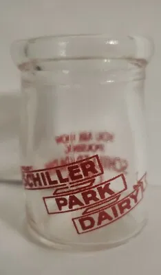 Schiller Park Dairy Pyro Glass Mini Creamer. 3/4 Ounce. Ny Dairy • $24.99