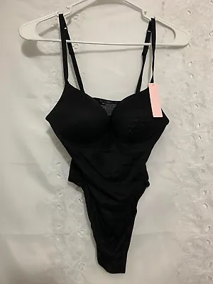 Victoria's Secret Black Bodysuit Size S NWT • $14