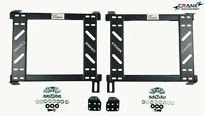 2x Crank Motorsport Civic EG EK DC2 Seat Adapter Rail Suit BRIDE RECARO SPARCO • $298