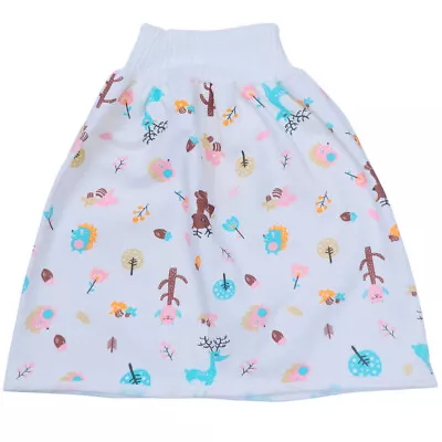  Children's Diaper Skirt Nappy For Babies Cotton Diapers Pee Pants Skin Friendly • £14.99