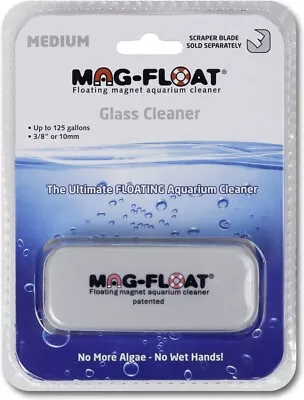 Mag Float Floating Aquarium Cleaner Glass Aquariums - Medium • $32.34