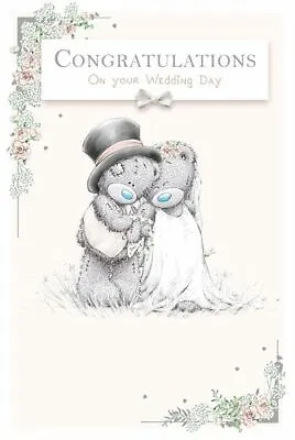 Me To You Bear Congratulations Wedding Day Card • £5.49