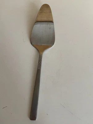 £8 • Buy Viners Of Sheffield “ Love Story “ Cake Server. Stainless Steel. VGC