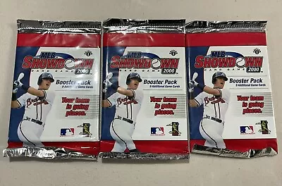 *3 Packs* 1st Edition MLB Showdown 2000 Trading Card Baseball Booster Packs ⚾️ • $27.97