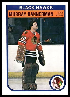 1982-83 O-Pee-Chee #61 Murray Bannerman Chicago Blackhawks Hockey Card • $2.25