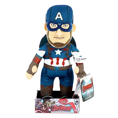 Marvel Avengers Captain America 10  Plush Age Of Ultron Bleacher Creatures • $15.99