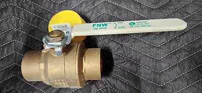 FNWX411CK 2  Brass Ball Valve; 600 WOG; Sweat Ends • $75