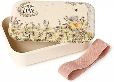 Present Gift Me To You Packed With Love Tatty Teddy Bamboo Lunch Box Brand 2nd • £11.29