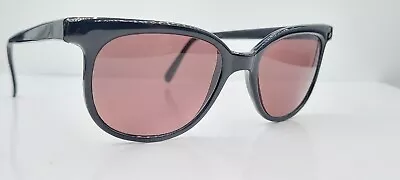 Vintage Bolle 396D Black Oval Nylon Sunglasses Frames France • $37.40