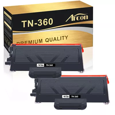 2PK TN360 Toner Cartride For Brother HL-2140 HL-2170 MFC-7340 MFC-7440N MFC-7840 • $21.98