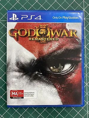 God Of War 3 Remastered Playstation 4 PS4 • $49.55