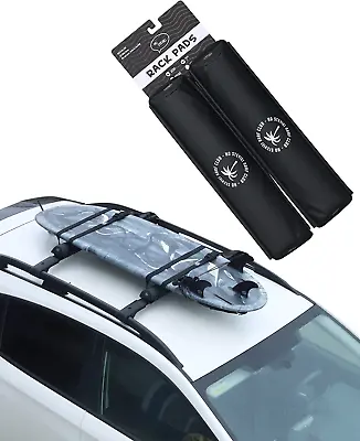 Surfboard/Sup Aero Roof Rack Pads (Set Of 2 Pads 28  Or 17 ) For Cars With Cros • $49.99