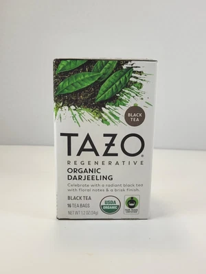 £8.38 • Buy Tazo Black Tea Regenerative Organic Darjeeling Black Tea 16 Bags Exp 10/24