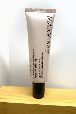 MARY KAY * Foundation Primer Sunscreen * Broad Spectrum SPF 15 * 1 Fl Oz * NEW • $17.50