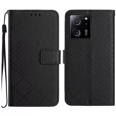 Matte Wallet Leather Flip Case Cover For Xiaomi 13T Redmi 12 4G A2 12C Note 12S • $14.95