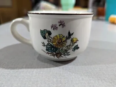 Villeroy & Boch Botanica Teacup Coffee Mugs Tussilago Farfara Tea Cup Flowers • $19.99
