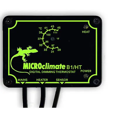 £53.01 • Buy Microclimate B1 HT High Range Dimming Thermostat Vivarium Dimmer Stat Reptile