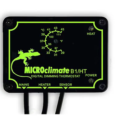 Microclimate B1 HT High Range Dimming Thermostat Vivarium Dimmer Stat Reptile • £45.45