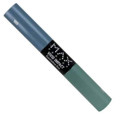 Max Factor Vivid Impact Eyeshadow Duo 180 Emerald Coast • $6.99