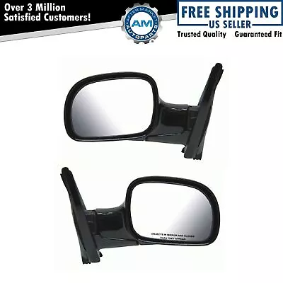 Manual Side View Mirrors Left & Right Pair Set For 01-07 Grand Caravan Voyager • $70.09
