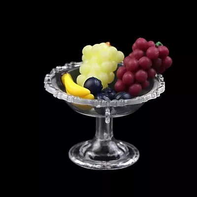 1/6 Scale Dollhouse Miniature Food Dessert Pan Cake Stand W/ Tray Candy Fruit • $5.49