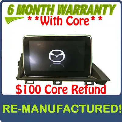 Reman 2016 - 2021 Mazda MX5 Miata OEM Radio Media Information Display Screen • $799