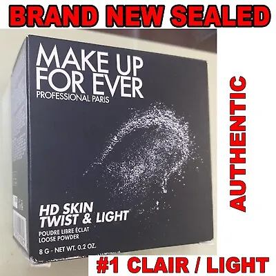 MAKE UP FOR EVER HD SKIN TWIST & LIGHT Loose Powder #3 CLAIR/LIGHT • $30