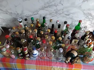 70+ Vintage Minature Bottles. • £10