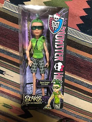 Original Monster High Deuce Gorgon Scaris: City Of Frights Doll New In Box 2012 • $20