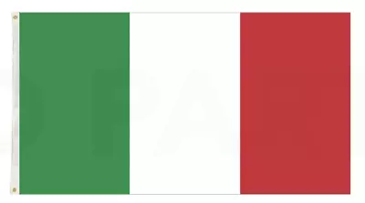 # 5Ft X 3Ft Huge Italy Italian Flag Heavy Duty Outdoor 90cm X 150cm Europe • $5.50