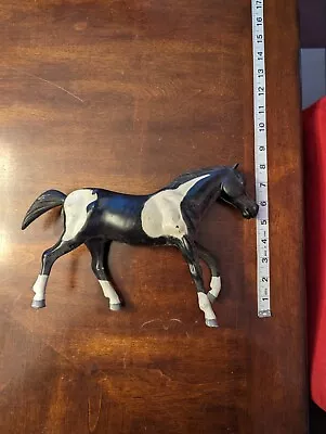 Vintage Bonanza American Character Little Joes Black And White Horse • $9.99