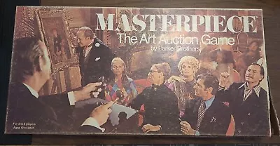 VTG 1970 Masterpiece The Art Auction Board Game By Parker Brothers USA Complete • £47.29