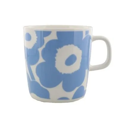 Marimekko Coffee Cup Mug Unikko Ligh Blue 400ml New Mug From Japan F/S • $74.98