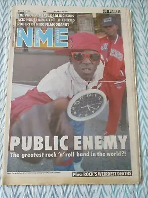 New Musical Express  8 October 1988  Public Enemy Darling Buds The Pixies  • £7.50