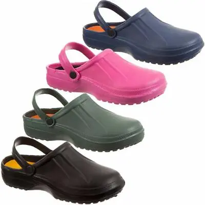 £8.95 • Buy Ladies Garden Hospital Nursing Eva Clog Beach Summer Mules Pool Sandals Shoes