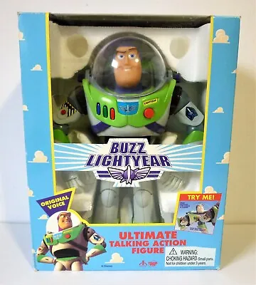 Buzz Lightyear Ultimate Talking Action Figure - Disney - No. 62809 - B01480 • $80