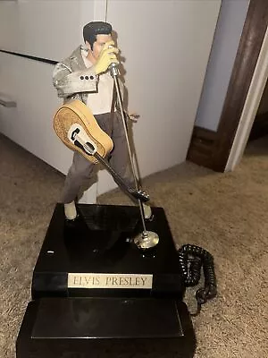 Elvis Presley 1996 Telemania Singing And Dancing Hound Dog Phone • $40