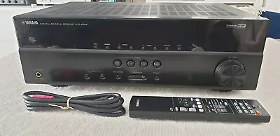 Yamaha Natural Sound AV Receiver HTR-2064 Black With Remote  • £75