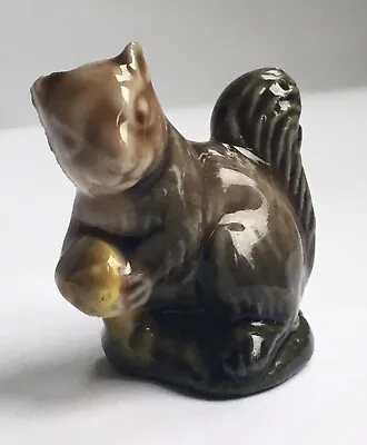 Vintage Collectable Wade Whimsies Porcelain Squirrel & Acorn Early Edition • £2.50