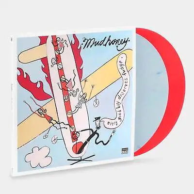 Mudhoney - Every Good Boy Deserves Fudge 2xLP Blue & Red Vinyl Record • $31