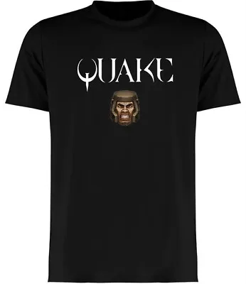 Quake PC Gaming Retro Black  T-shirt • £12.99